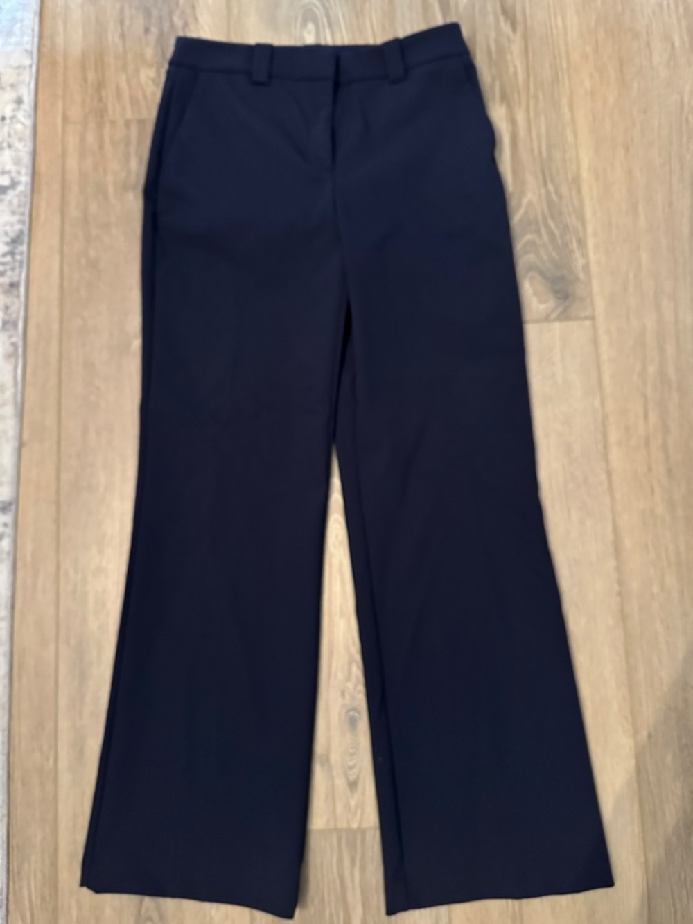 Rachel Zoe Deep Navy Wide-Leg Trousers